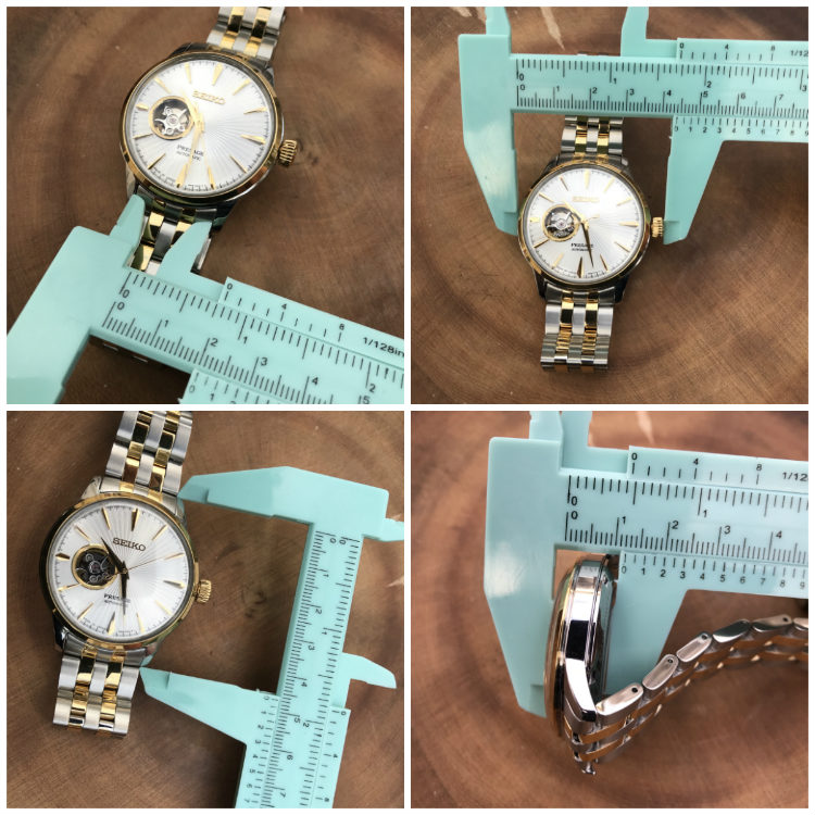 Seiko Presage Case Measurements