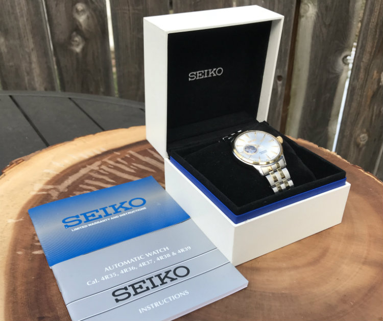 Seiko Presage Watch Box