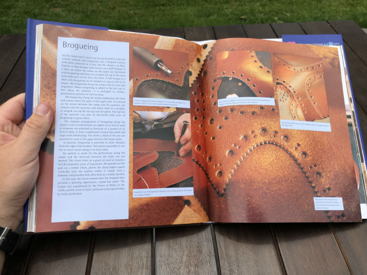 Shoe Brogueing Process