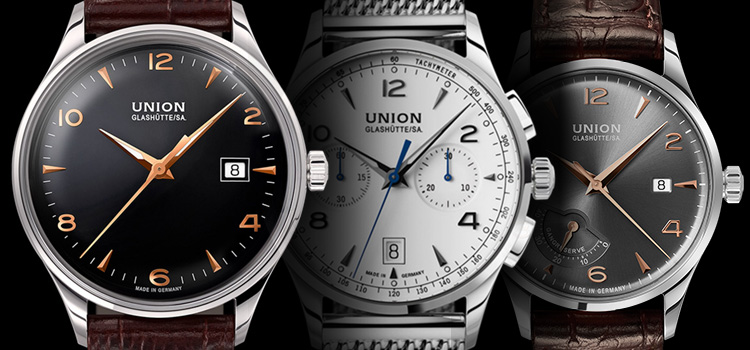 Union Glashutte 3 Noramis Variants