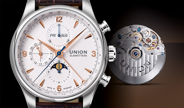 Union Glashutte Belisar Moonphase And Movement