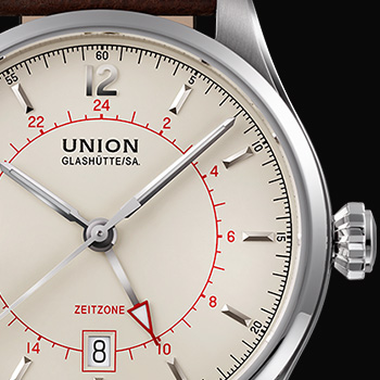 Union Glashutte Belisar Zeitzone