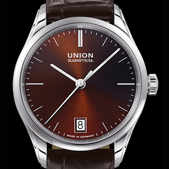 Union Glashutte Viro Date Brown