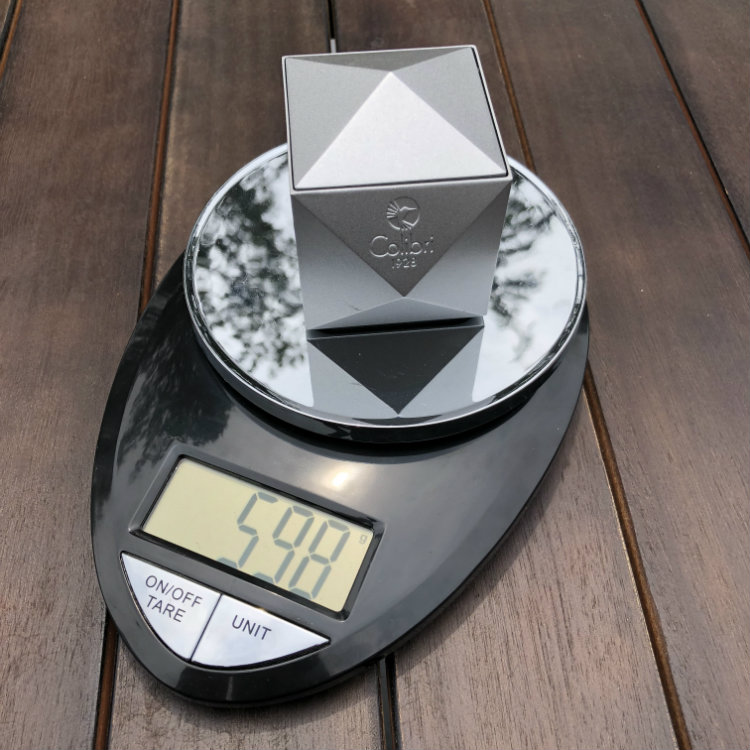 Weight of Colibri Quasar tabletop Cigar Cutter