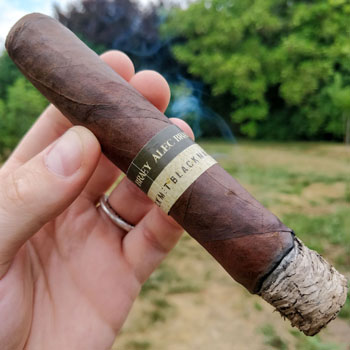 Alec Bradley Black Market Cigar First Third