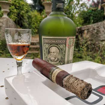 Alec Bradley Black Market Cigar With Diplomatico Rum