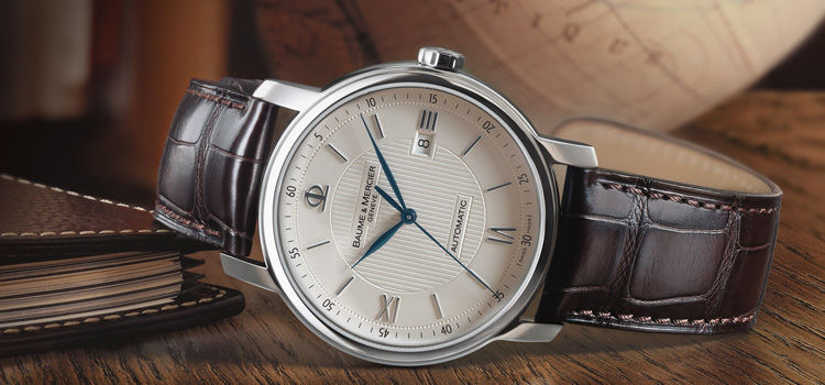 Baume And Mercier Classima Watch On Book