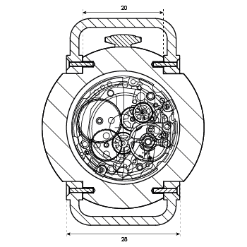 Baume Watch Schematic