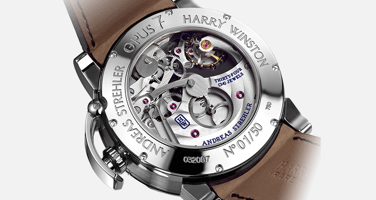 Harry Winston Opus 7 Back View