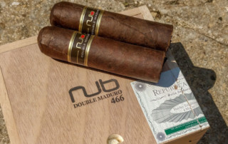 Nub Double Maduro Cigar On Box
