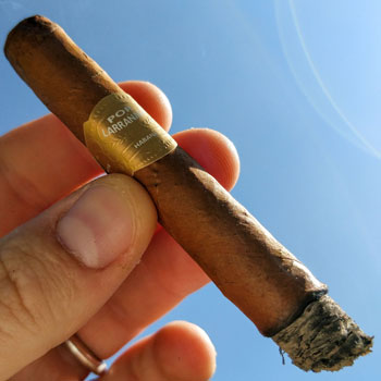 Por Larrañaga Cuban Panatela Cigar Second Third