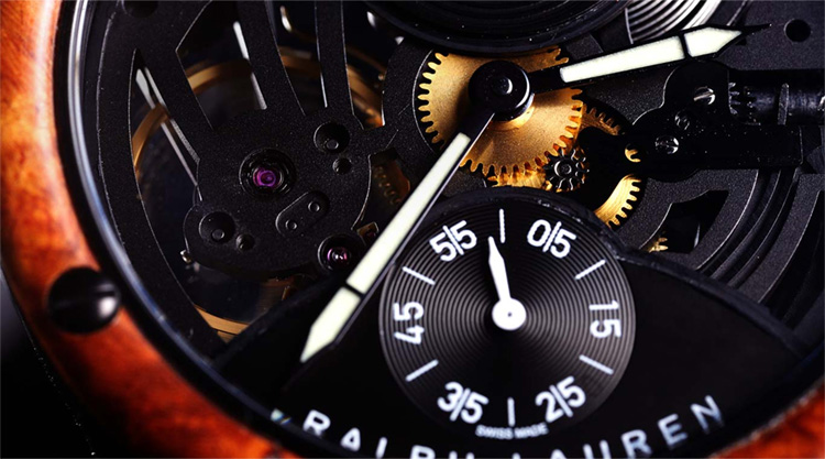 Ralph Lauren Automotive Watch Closeup