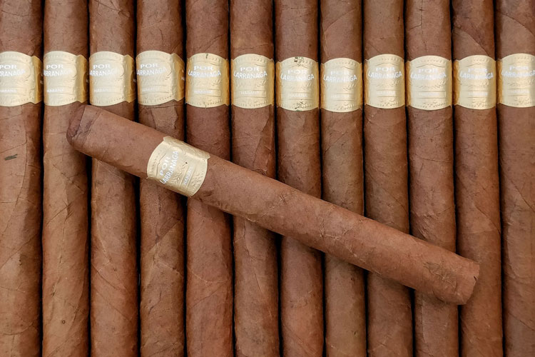 Row Of Por Larrañaga Cuban Cigars