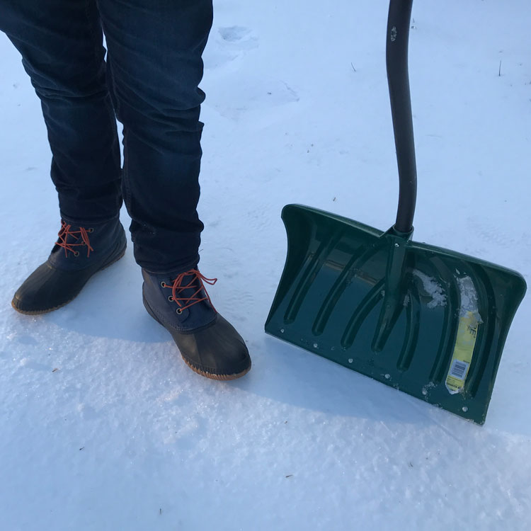Sorel Duck Boots & Shovel