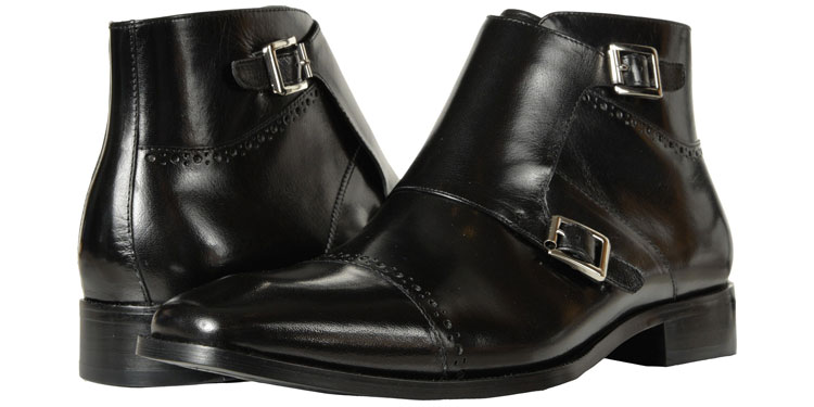 Stacy Adams Kason Monkstrap Dress Boots