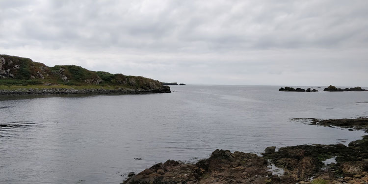 Coastal View From Laphroaig Malting Floor