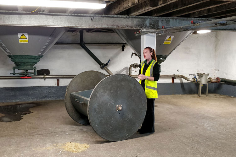 Laphroaig Malting Floor
