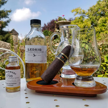 Ledaig 18 Year Old Oloroso Whisky & Nub Double Maduro