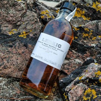 Ledaig 18 Year Old Oloroso Whisky On Rocks