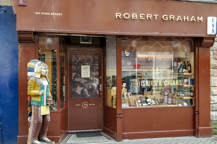 Robert Graham Rose Street Edinburgh Store Front