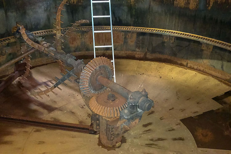 Tobermory & Ledaig Whisky Distillery Mash Tun Interior