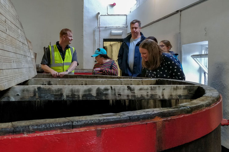 Tobermory & Ledaig Whisky Distillery Oregon Pine Washback