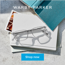 Warby Parker Reading Banner