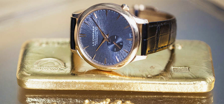 Chopard Gold Bar Watch