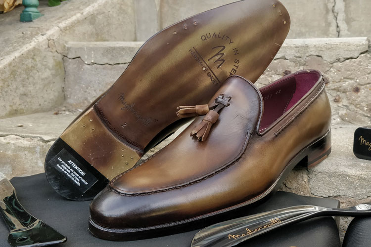 Maglieriapelle handmade Cunda Tassel Loafer Sole