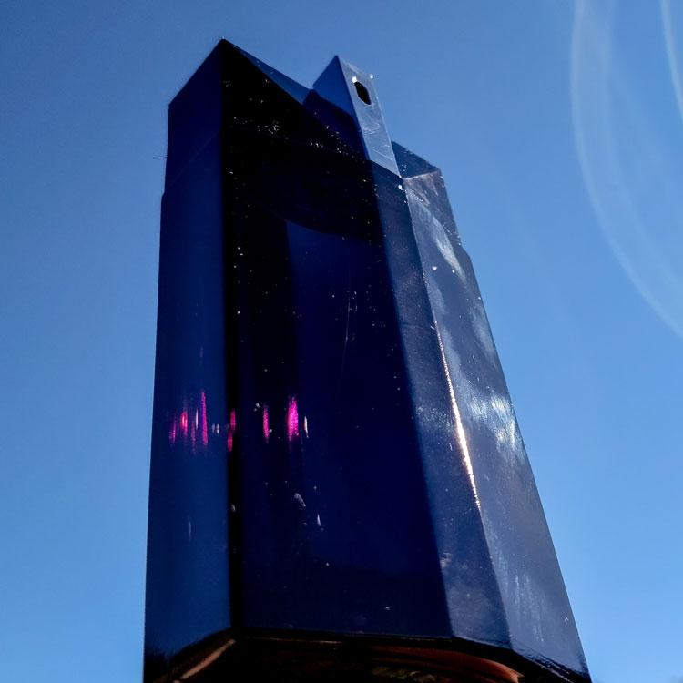 Mugler Alien Man Bottle Sky Background