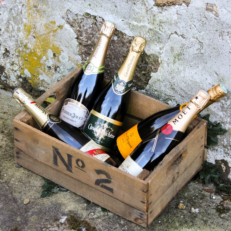 Selection Of Famous Champagnes