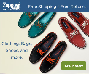 Zappos Mobile Link Block Ad
