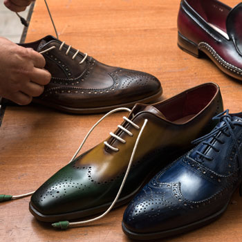 maglieriapelle artisan lacing premium shoes