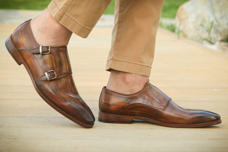 maglieriapelle wholecut premium hand painted shoes