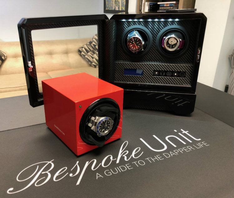 Barrington Watch Winders And Bespoke Unit