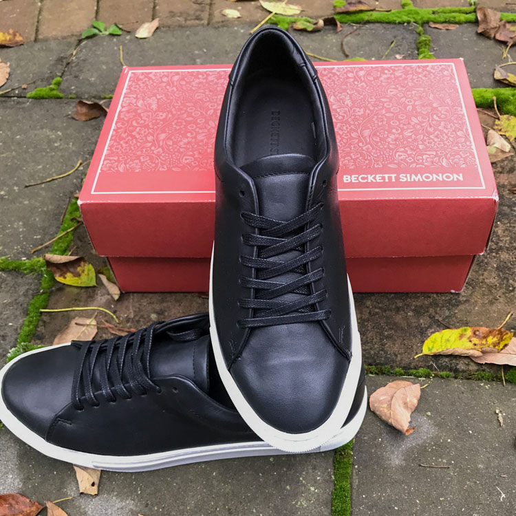 Beckett Simonon Reid Sneakers On Shoe Box