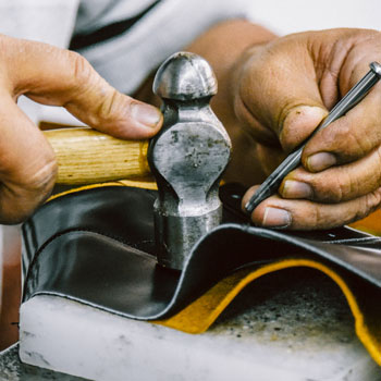 Beckett Simonon Shoes Attaching lining