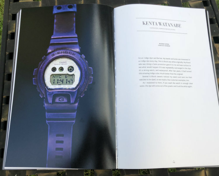 Casio G Shock Stained By Indigo Ink