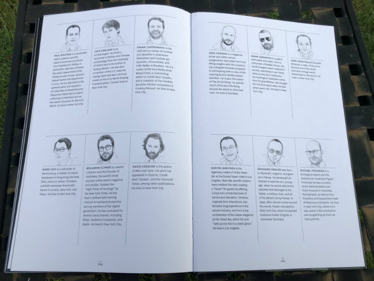 Contributor Bios In A Man And His Watch Book