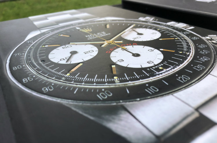 Embossed Rolex Daytona On Book Cover