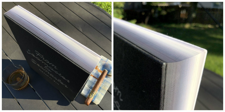 Gradient Color of Pages from Black to White