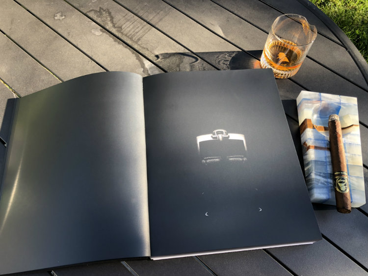 Macro shot of vintage Omega watch buckle