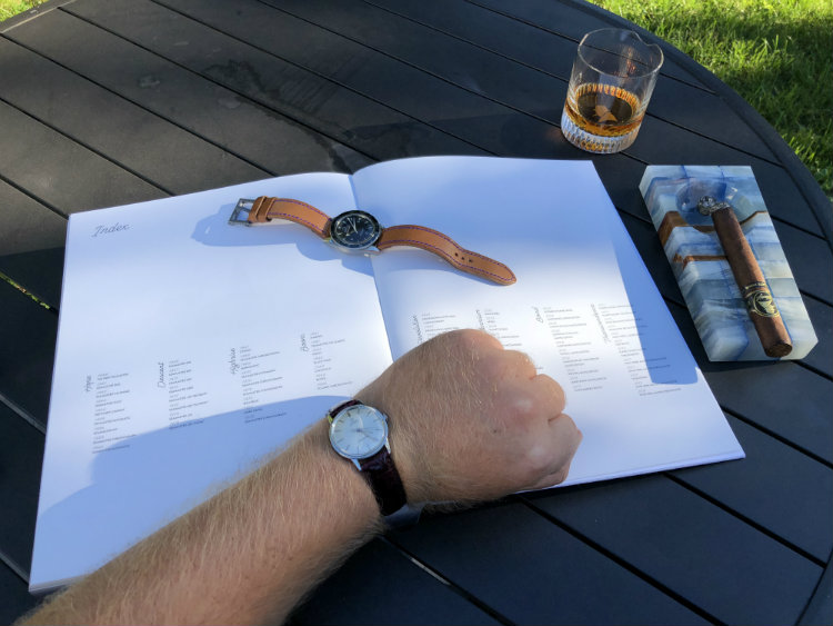 Paul Anthony wearing vintage Omega Seamaster