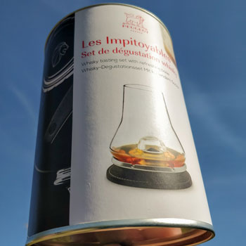 Peugeot Impitoyable N°5 Whisky Glass Packaging
