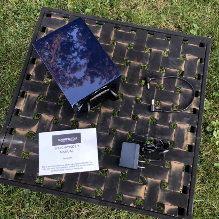 Single Watch Winder From Barrington Being Reviewed