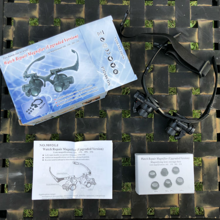 Watch Loop Glasses and lenses