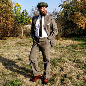 Wolf & Shepherd Breakaway Boots & Tweed Suit