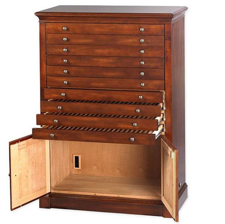 quality importers aging vault cigar cabinet