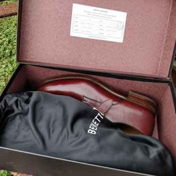 Becektt Simonon Leonard Single Monk Strap Shoes Boxed