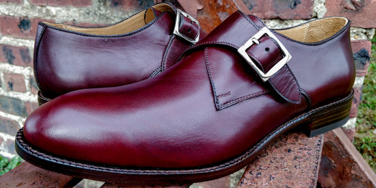 Beckett Simonon Leonard Single Monk Strap Shoes